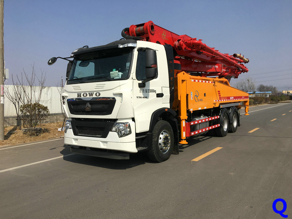 小型混凝土泵車。天泵，混凝土泵車，小型泵車